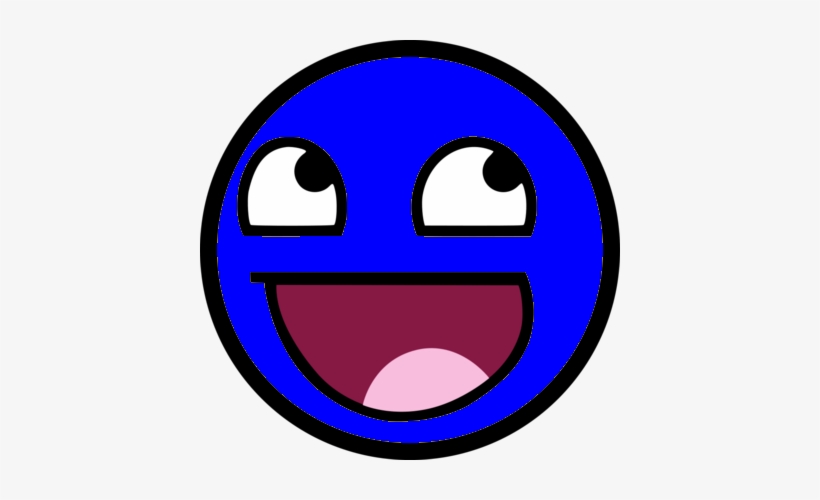 Awesome-fa2ce - Awesome Face Angry Png, transparent png #1521593
