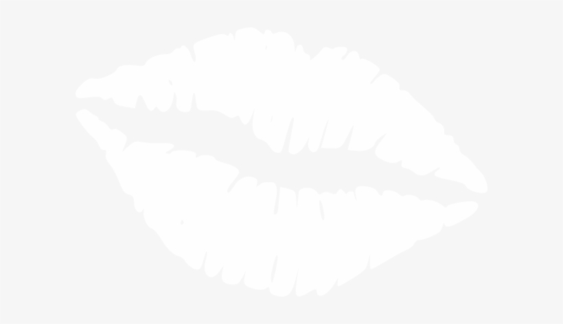 White Lips Clip Art - White Lips Clipart Png, transparent png #1521763