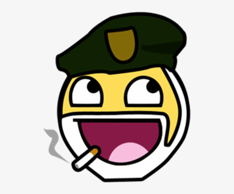 Awesome Face / Epic Smiley - Awesome Smiley, transparent png #1522194