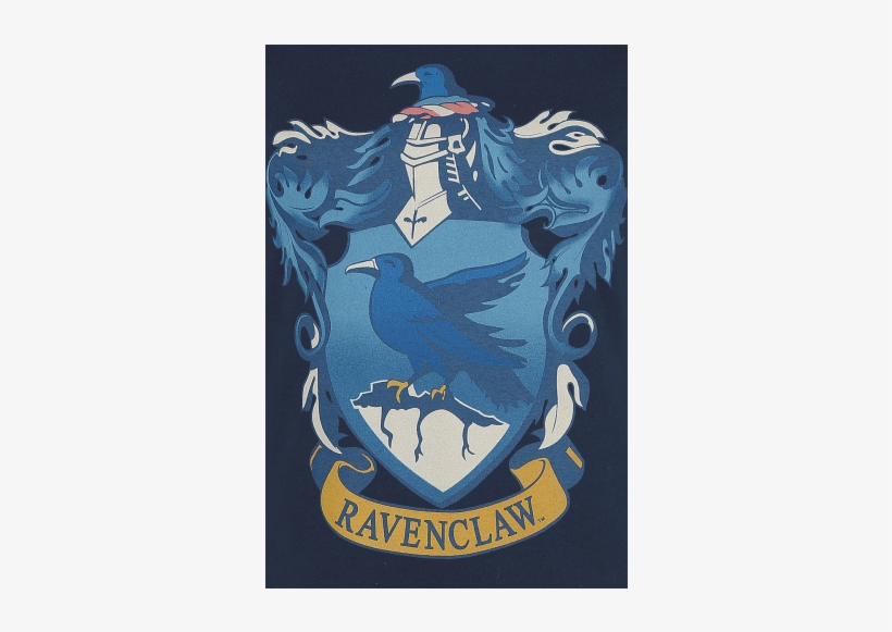 Ravenclaw Crest Camiseta Azul Oscuro Liso 100% Algodón - Ata-boy Harry Potter Die-cut Ravenclaw Crest Magnet, transparent png #1522196