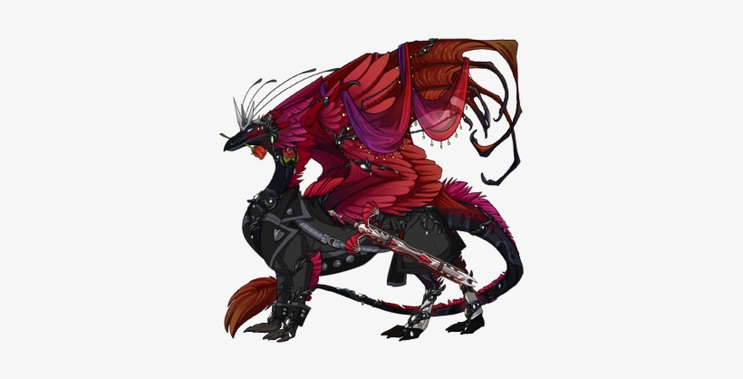 55m Bastion - Sebastian Michaelis As A Dragon, transparent png #1522752