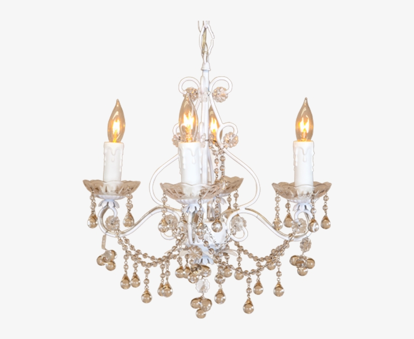Paris Flea Market Chandelier White - Hydrangea, transparent png #1523043