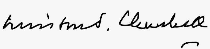 Open - Winston Churchill Signature, transparent png #1523086