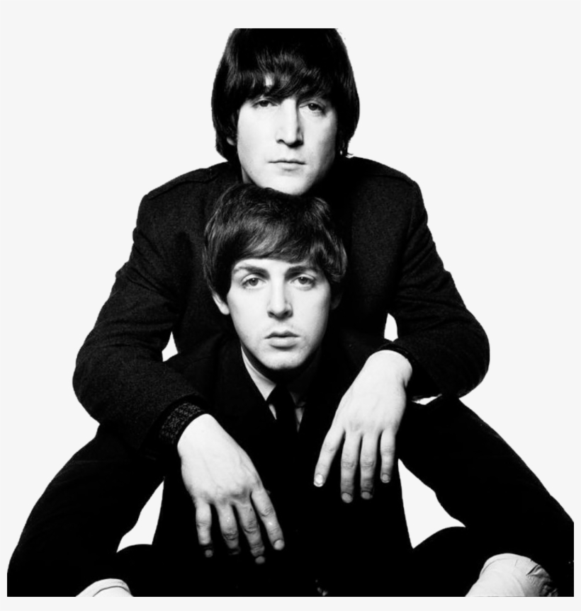 John Lennon & Paul Mccartney - Beatles John And Paul, transparent png #1523304