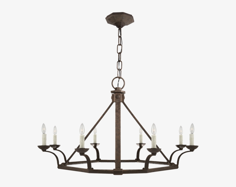 Robertson Single Tier Chandelier - Ralph Lauren Robertson Chandelier, transparent png #1523473