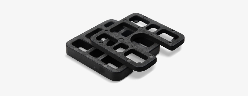 Horseshoe Load Bearing Shims - Plastic, transparent png #1524124