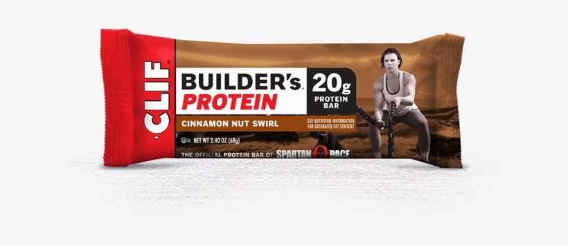 Cinnamon Nut Swirl Packaging - Clif Builders Protein Bar Crunchy Peanut Butter, transparent png #1524684