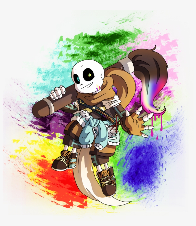 I Had So Much Fun With This Drawing Especially With - Ink Sans, transparent png #1524685