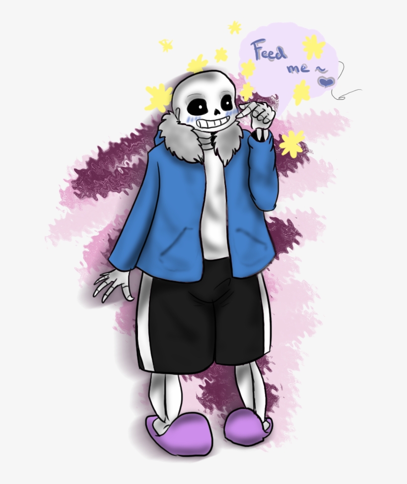Image Download Sans Feed Me By Returnmemory On Deviantart - Drawing, transparent png #1524798