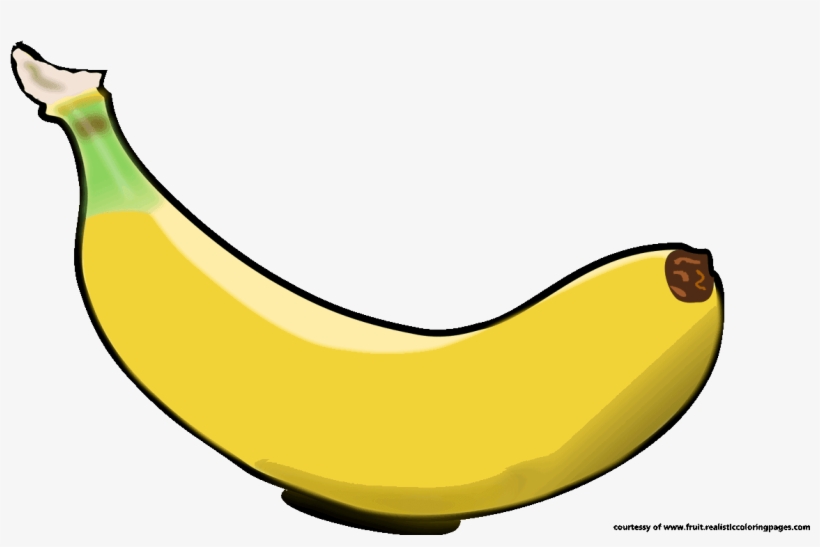 Banana Clipart Yellow Thing - Banana, transparent png #1524923