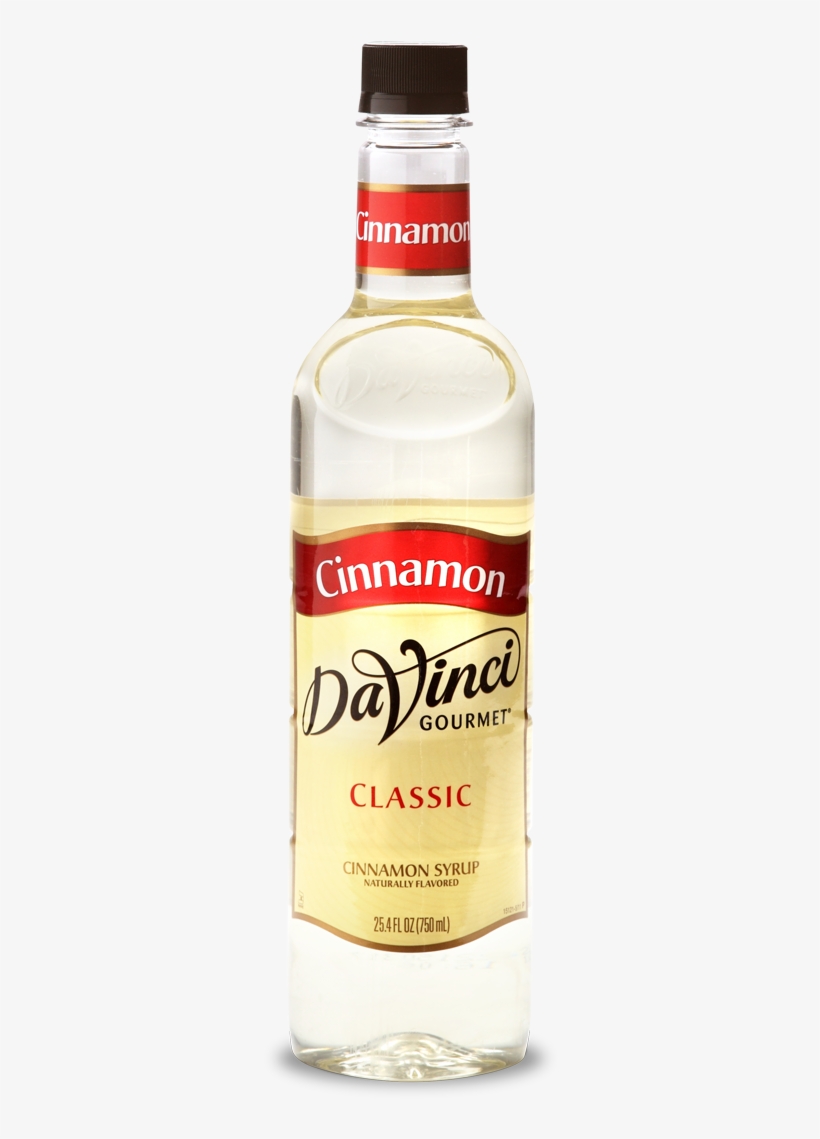 6073738400217 Cinnamon C 750ml P 6073738400217 Cinnamon - Davinci Classic White Chocolate Syrup 750 Ml, transparent png #1525007
