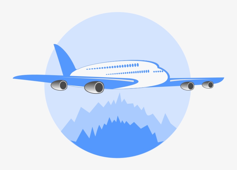 Airplane Clipart Logo - Flight Logo Clipart, transparent png #1525248