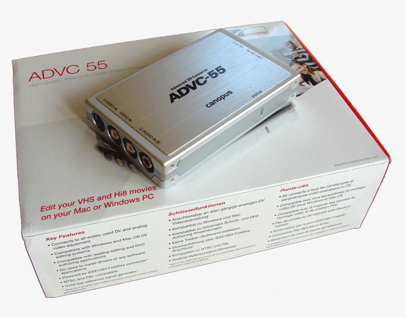 Canopus Advc-55 - Archive, transparent png #1525483