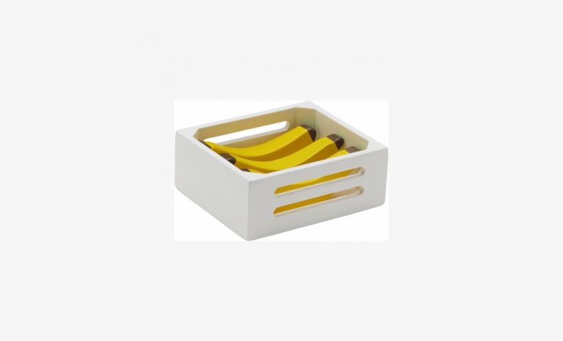 Kids Concept - Banana Fruitbox - Caja De Frutas 4 Pcs Plátanos, transparent png #1525535
