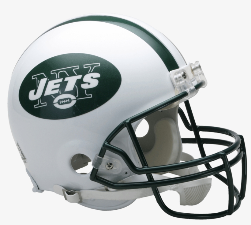 New York Jets Helmet - New York Jets Football Helmet, transparent png #1525724