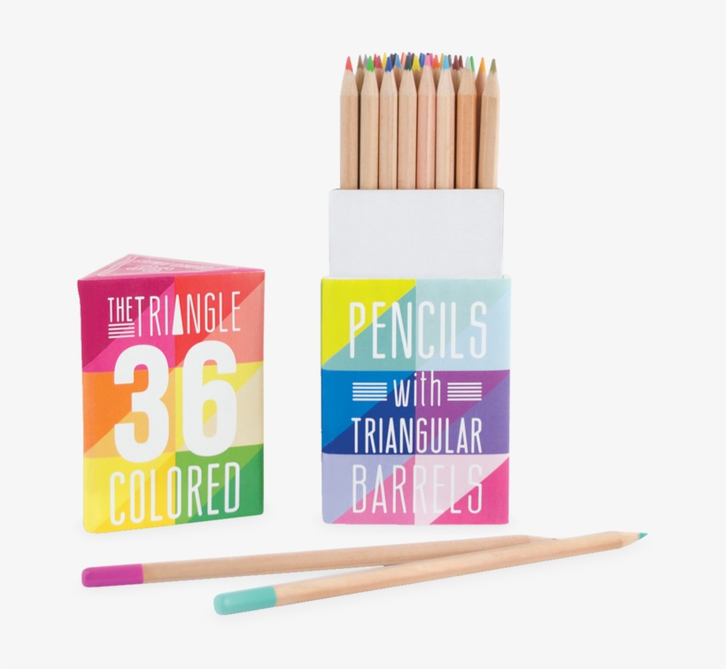 Triangle Colored Pencils, transparent png #1526449