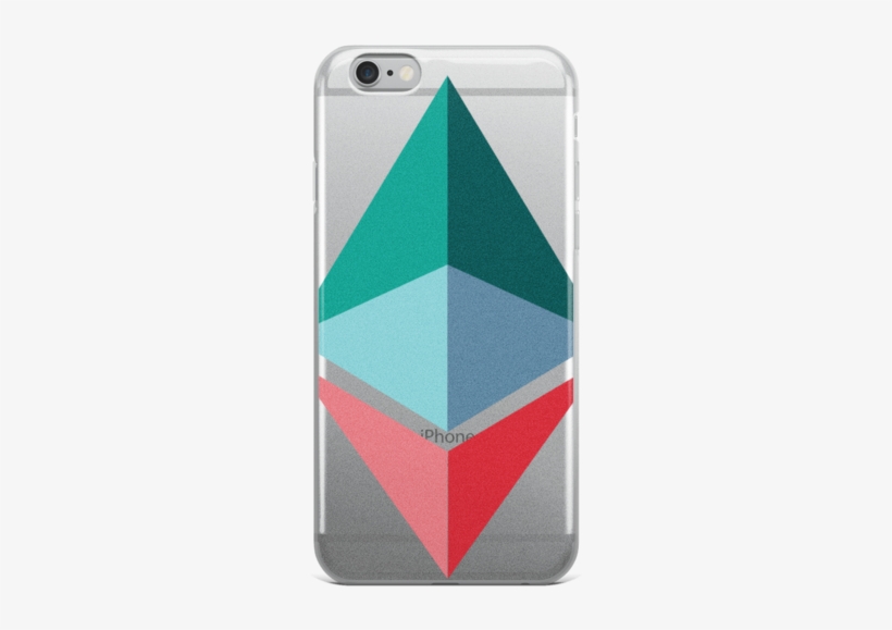 Natural Ethereum Logo Iphone Case - Iphone 7 Clear Case Ultra Thin Tpu Cover Protective, transparent png #1526677