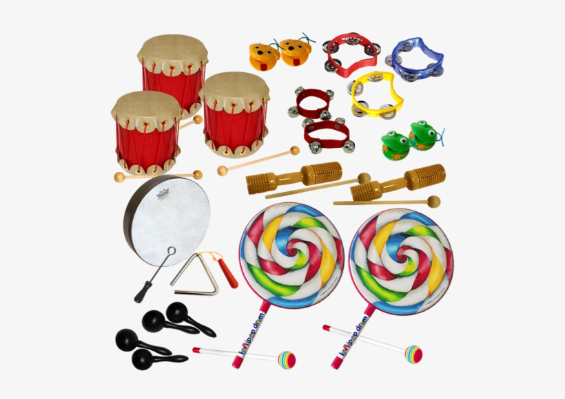 Freeuse Download Play Along Set Music Together - Remo Lollipop Drum 6 Inch W/mallet, transparent png #1526730
