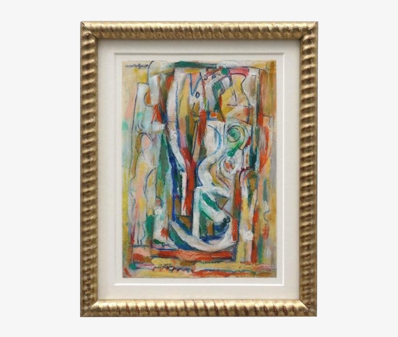 Superb Abstract Cray Pas And Watercolor Drawing By - Drawing, transparent png #1526943