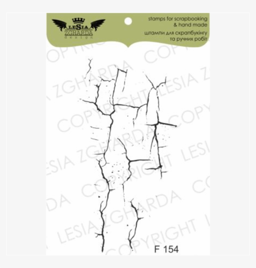 {f154} Stamp "craquelure " - Craquelure, transparent png #1527496