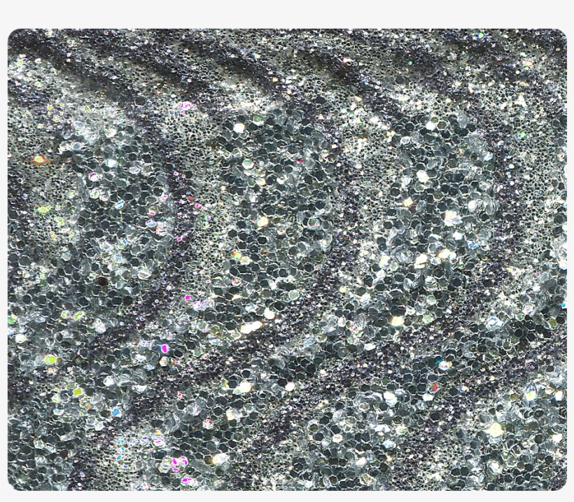 41 Silver Grey Wave Sparkle Fabric Swatch - Silver, transparent png #1527750