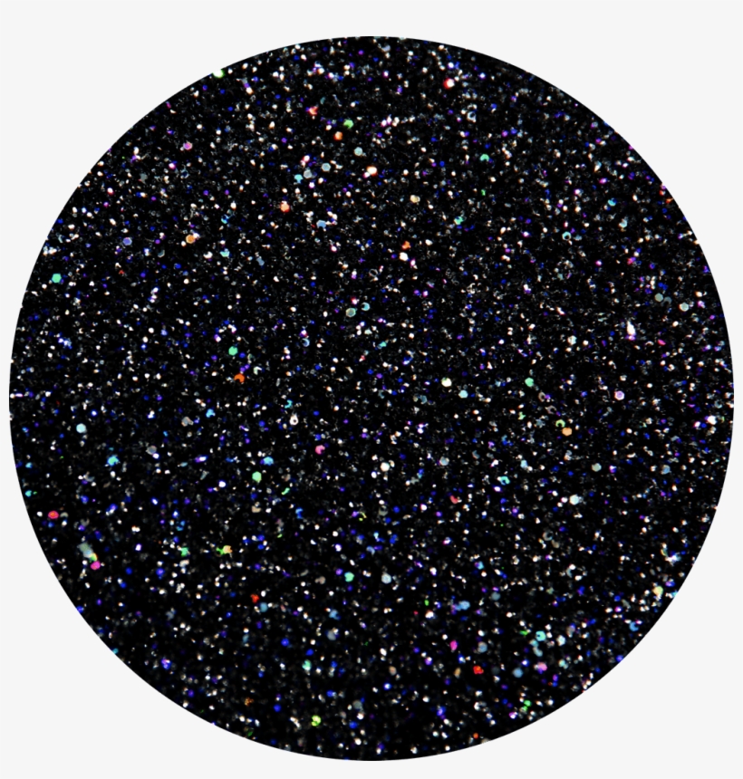 Black Glitter Png - Black Glitter Swatch Png, transparent png #1527823