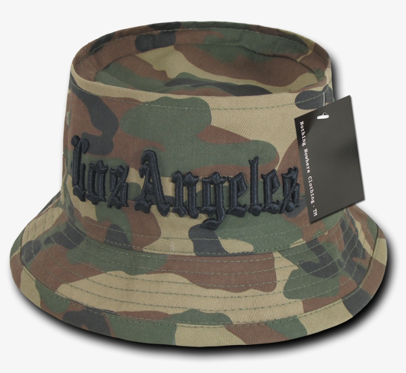 Nothing Nowhere City Fisherman Bucket Hat Cap For Men - Decky Flat Top Constructed Bucket City Fisherman Hat,, transparent png #1528056