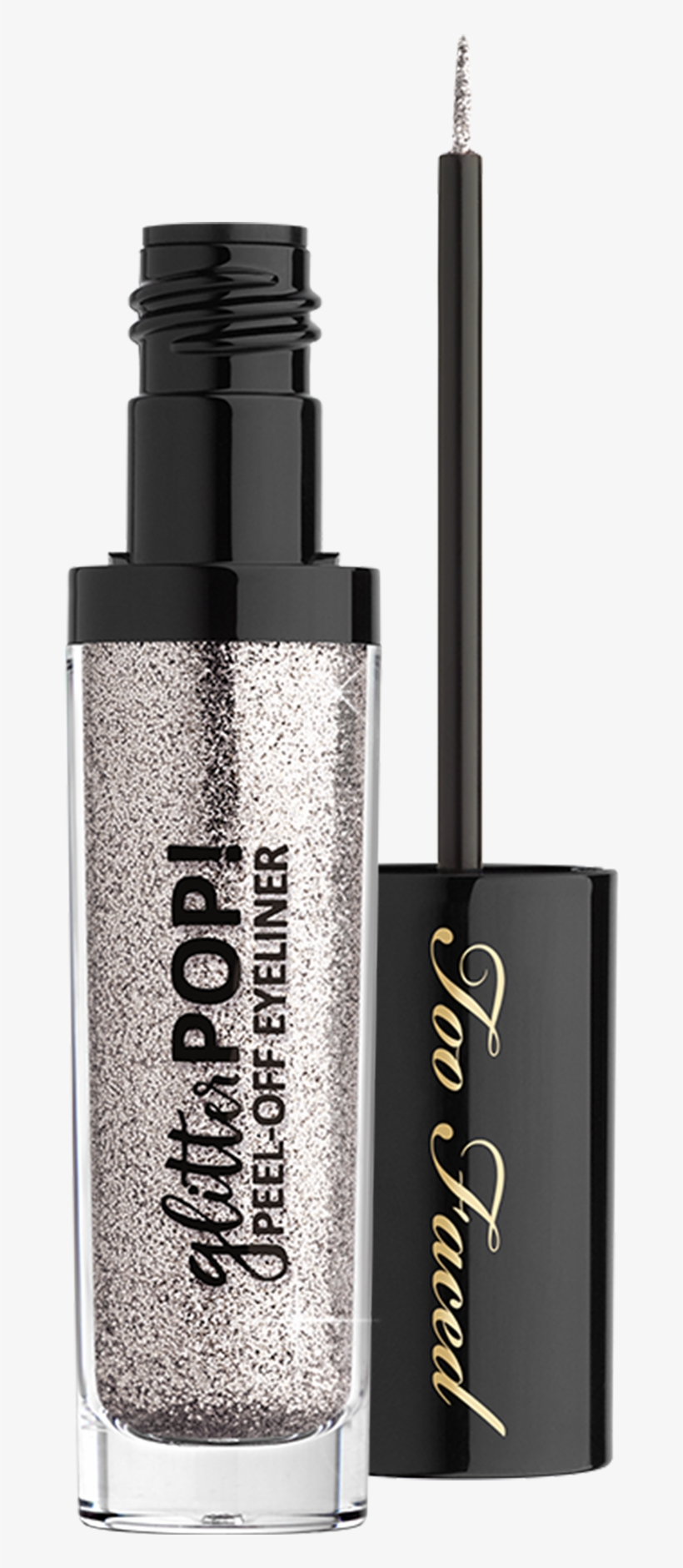 Glitter - Too Faced Glitter Pop! Peel-off Eyeliner, transparent png #1528086