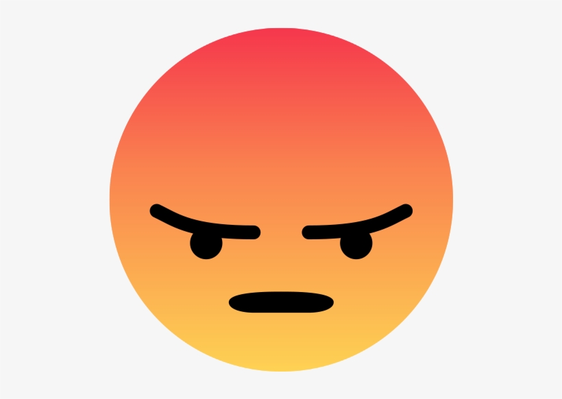 Facebook Live Reactions Facebook Angry Emoji Vector Free Transparent Png Download Pngkey