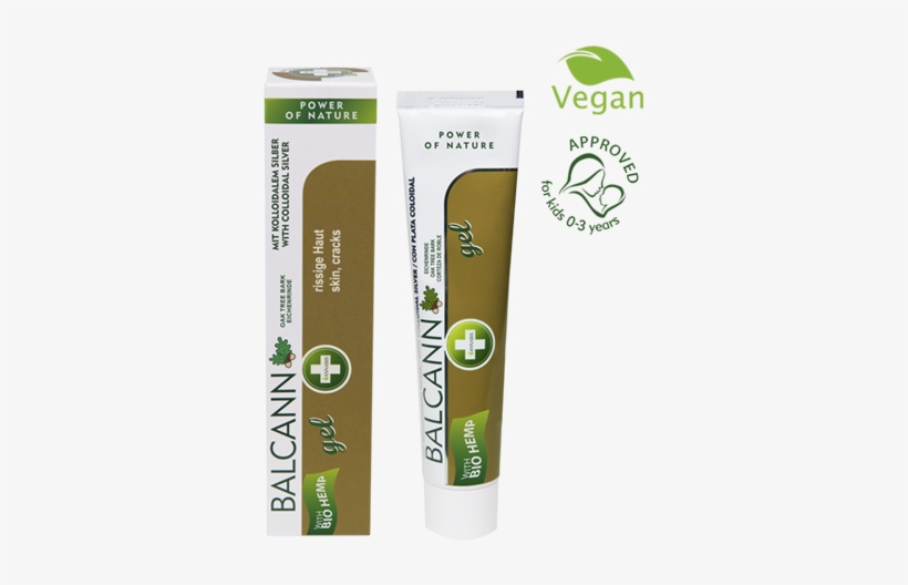 Balcann Oak Tree Bark Gel - Vegan, transparent png #1528342