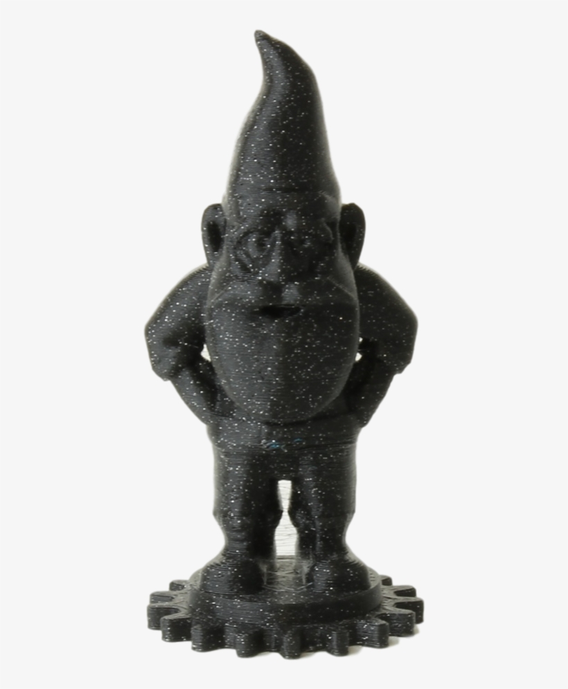 "empire Strikes" Black Htpla With Silver Glitter - Metallic Color, transparent png #1528519