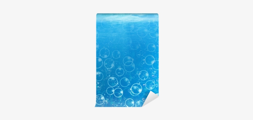 Water Bubbles In An Underwater Scene Wall Mural • Pixers® - Wallet, transparent png #1529127