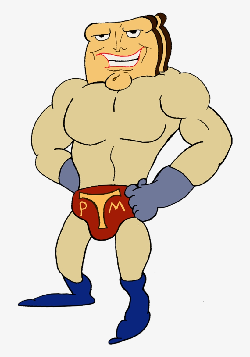 Clip Library Stock Rcp Powdered Man By The Of Tomorrow - Powdered Toast Man Png, transparent png #1529197