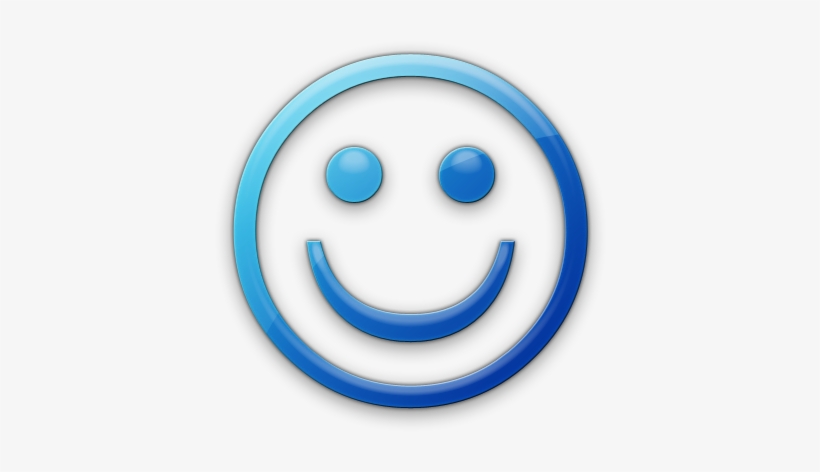 Appropriate Price For Service - Blue Smiley Face Icon, transparent png #1529223