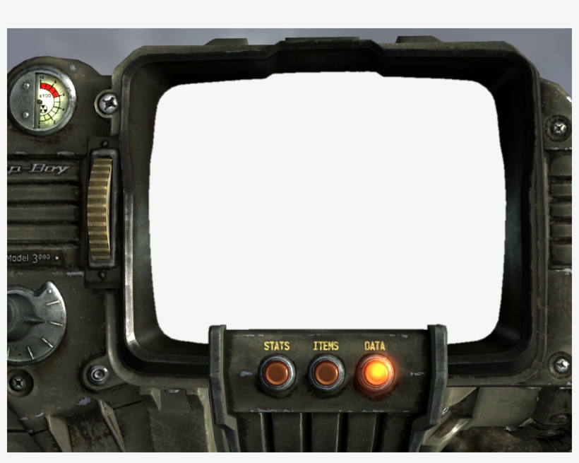 My Contrib - Pip Boy Transparent Screen, transparent png #1529412