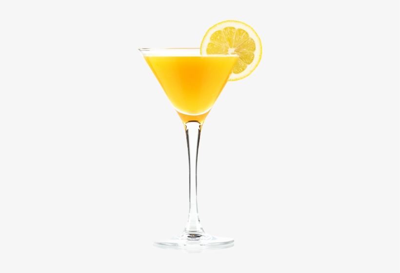 Fresh Pineapple Juice And Simple Syrup Are Perfect - Yellow Martini, transparent png #1529824