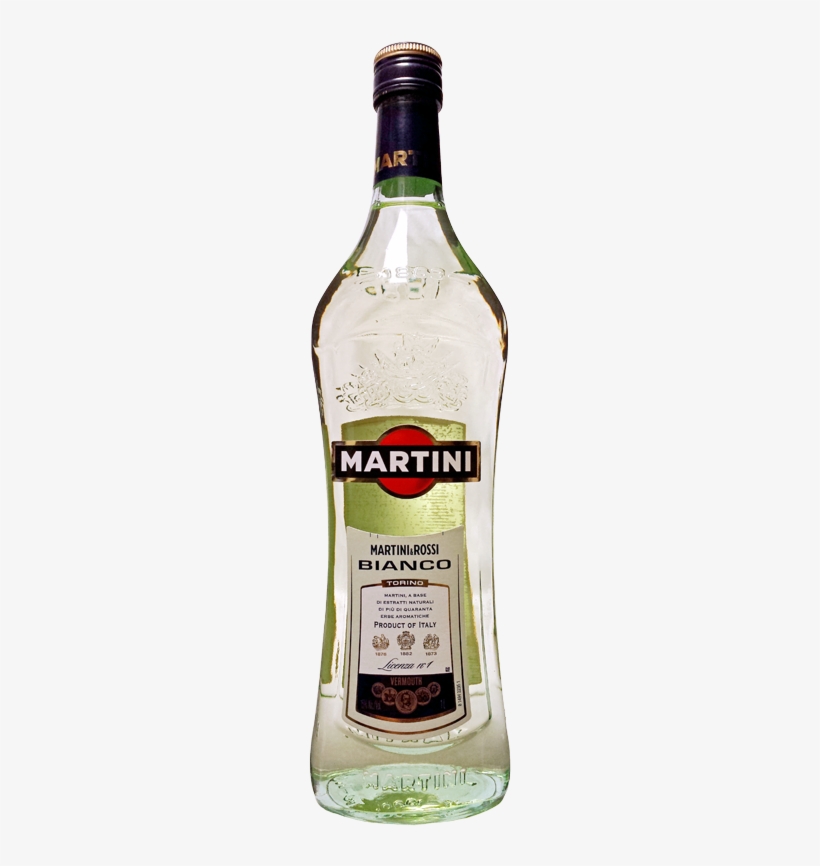 Martini & Rossi - Martini Bianco 75cl Bottle, transparent png #1529891