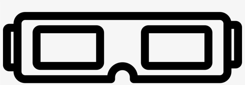 Cinema 3d Glasses Vector - Polarized 3d System, transparent png #1530406