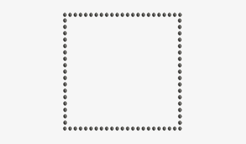 Deco Pearl Frame~black©esme4eva - Postage Stamp Border Png, transparent png #1530592