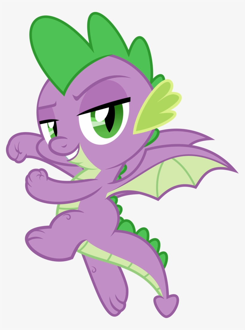 Jhayarr23, Dragon, Flying, Male, Molt Down, Narrowed - My Little Pony Spike Gets Wings, transparent png #1530738