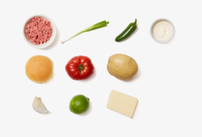 Heirloom Tomato Lamb & Beef Burgers With Loaded Cheesy - Heirloom Tomato, transparent png #1531114