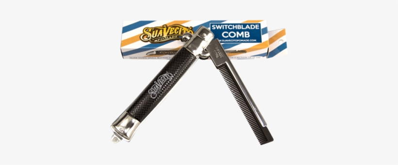 Suavecito Switchblade Comb - Suavecito Comb, transparent png #1531118