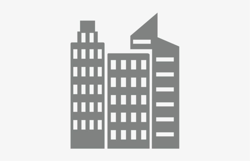 City Buildings Png Transparent Images Clipart Icons - Building Icon Grey Png, transparent png #1531332