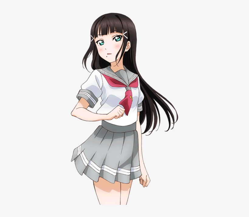 Dia Kurosawa - Love Live Dia Card, transparent png #1531334