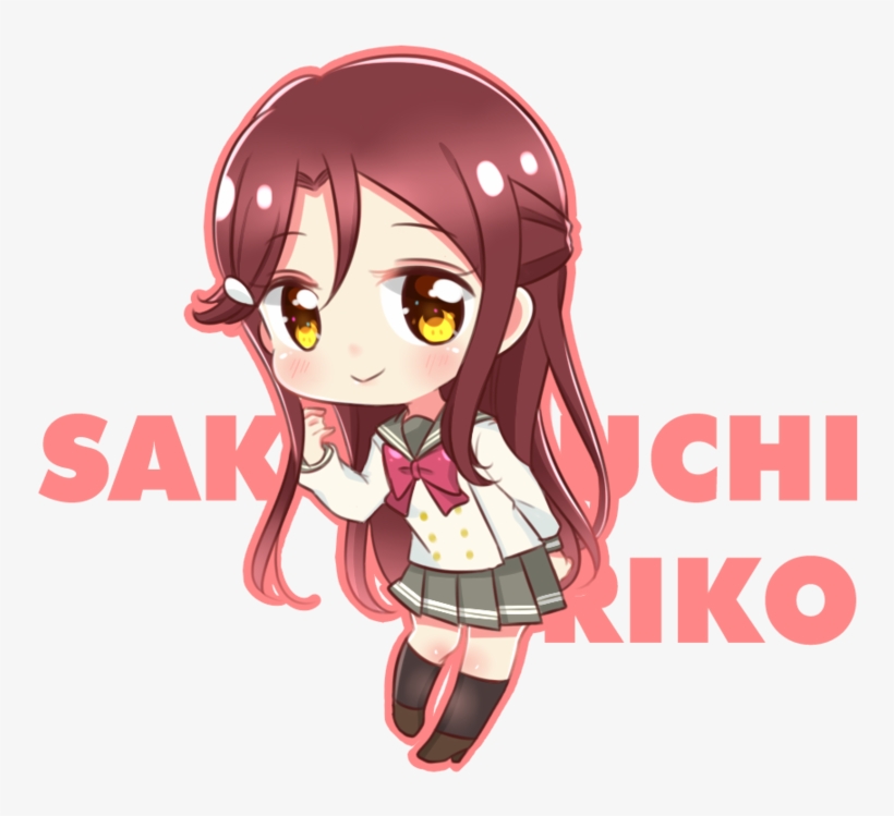 Love Live Chibi Png - Love Live Riko Chibi, transparent png #1531487