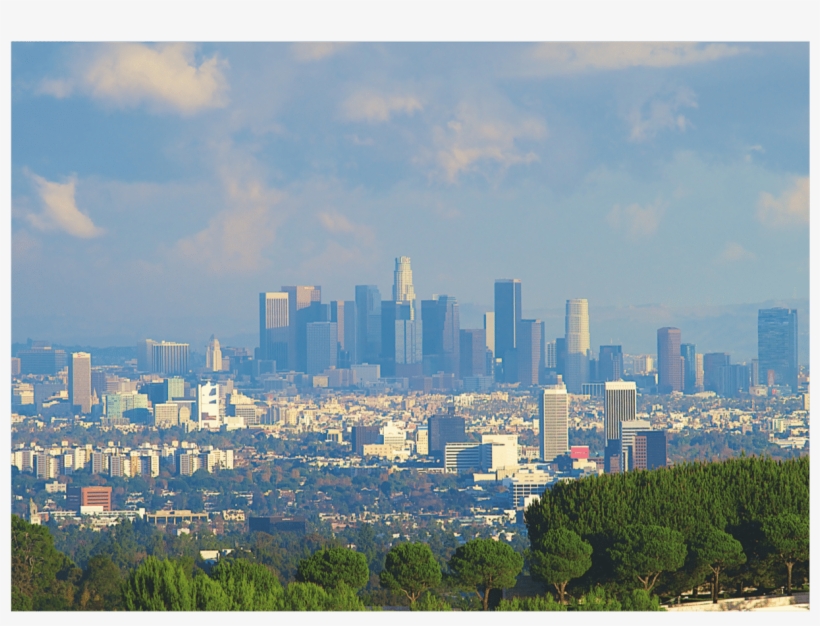 Los Angeles 101c Notecard - Los Angeles; Sunrise To Sunset: Photography By Dain, transparent png #1531489