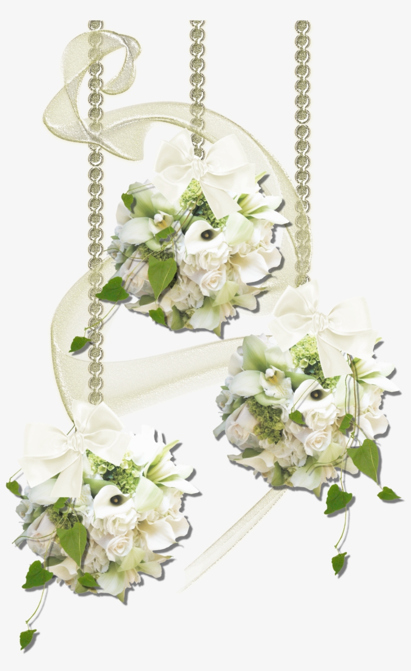 White Wedding Flower Png - Transparent White Wedding Flower Png, transparent png #1531969