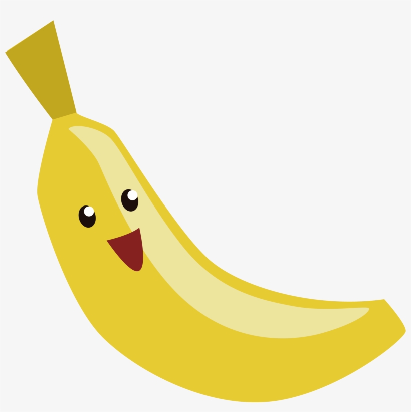 Cartoon Banana Png - Imagenes De Platano Animado, transparent png #1532070