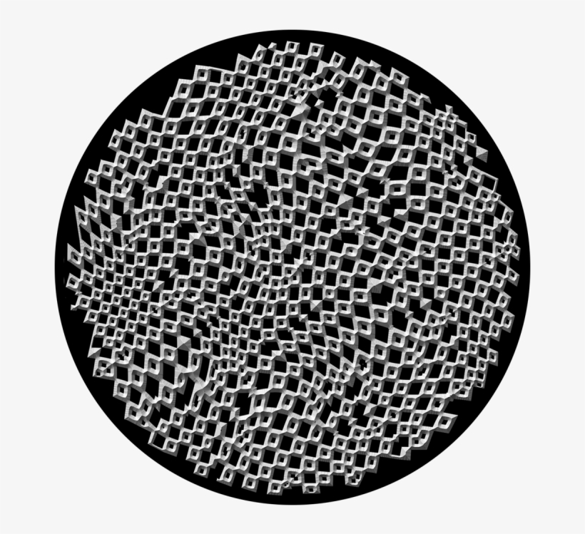 Bevel Grid - Plate, transparent png #1532203