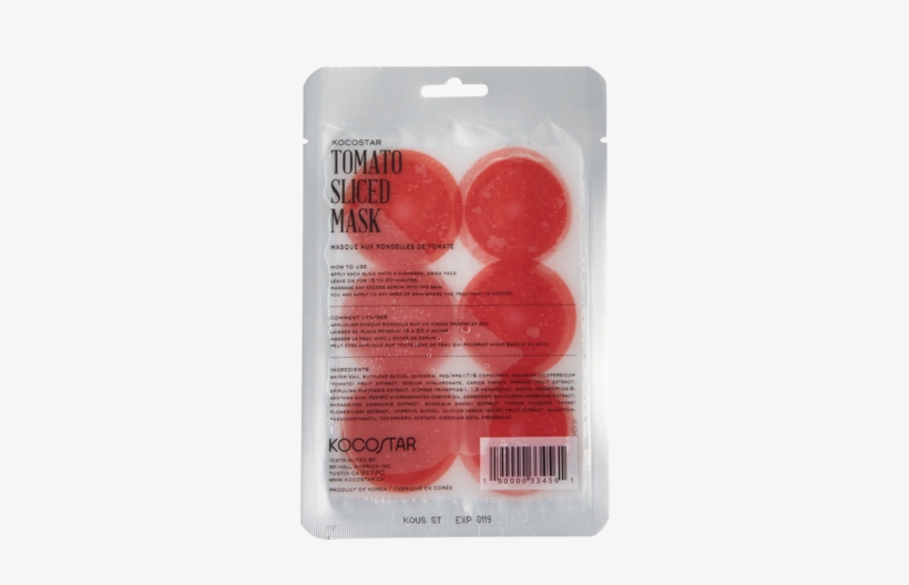 Therapy Sliced Mask Tomato - Sliced Mask, transparent png #1532205